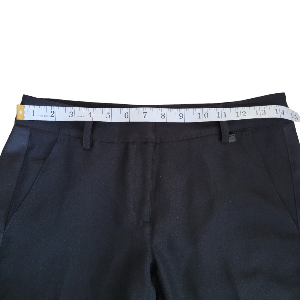 Rudsak Tuxedo Dress Pants Satin Side Stripes Slim Fit Cropped - Picture 10 of 11